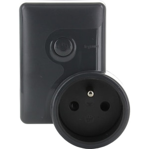 Priza inteligenta LEGRAND L064840, Wi-Fi, ZigBee, negru