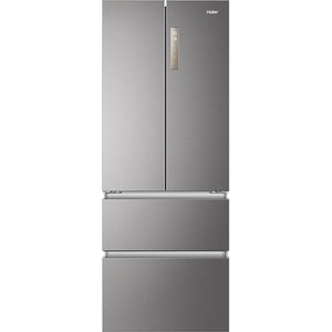 Side By Side HAIER HB17FPAAA, No Frost, 446 l, H 190 cm, Clasa E, inox