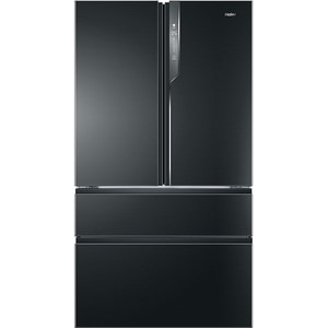 Side By Side HAIER HB26FSNAAA, No Frost, 750 l, H 190 cm, Clasa E, negru