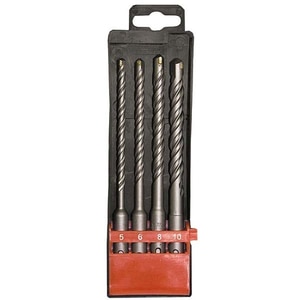 Set burghie pentru beton MTX, 5-6-8-10x160mm, SDS PLUS, cutie de plastic, 4 piese