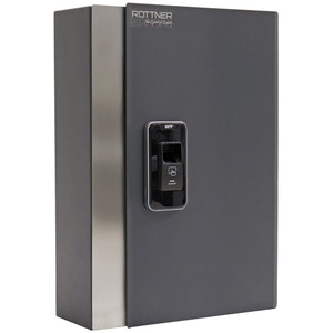 Depozitar chei ROTTNER Key Pro 68, Amprenta digitala, 265 x 385 x 95 mm, antracit