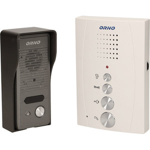 Interfon cu fir ORNO OR-DOM-RE-914/W, ultra-slim, alb