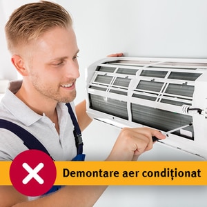 Demontare/dezinstalare aer conditionat in 3-5 zile lucratoare
