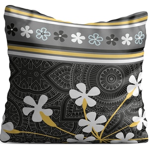 Perna decorativa Daisy, 40 x 40 cm, multicolor