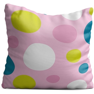 Perna decorativa Circles, 40 x 40 cm, multicolor