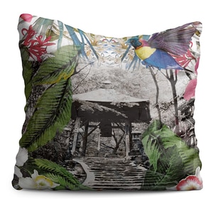 Perna decorativa Silent Place, 40 x 40 cm, multicolor