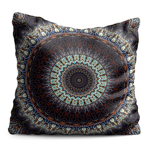 Perna decorativa Mandala 2, 40 x 40 cm, multicolor
