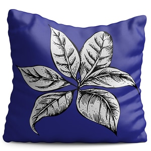 Perna decorativa Leafs, 40 x 40 cm, multicolor