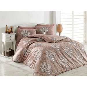 Lenjerie de pat Classic, 1 persoana, 100% bumbac, 160 x 220, 2 piese