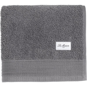 Prosop baie La Maison Aries, 30 x 30 cm, bumbac, gri