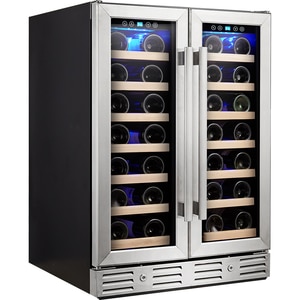 Racitor de vinuri incorporabil VORTEX VWC15NBK02G, 40 sticle, H 86 cm, Clasa G