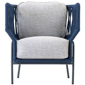 Scaun relaxare LIVINTWIST Rock 14, 79.5 x 82 x 17 cm, albastru