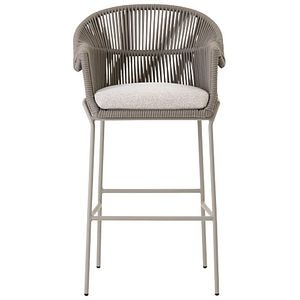 Scaun bar LIVINTWIST Scala14, 57.5 x 109.5 x 10 cm, kaki