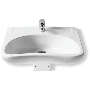 Lavoar suspendat ROCA Access A327230000, pentru persoane cu dizabilitati, ceramica, 64 x 55 cm, alb
