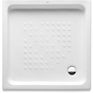Cadita dus ROCA Italia A374772001, portelan, 80 x 80 x 10 cm, alb