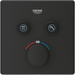 Unitate comanda GROHE Grohtherm SmartControl 102166KF00, termostat, metal, negru