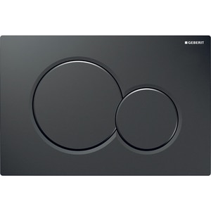 Clapeta actionare GEBERIT Sigma 01 115770DW5, dubla actionare, negru