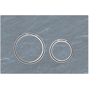 Clapeta actionare GEBERIT Sigma 21 115884JM1, dubla actionare, gri-crom