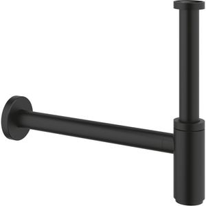 Sifon lavoar GROHE 29509KF0, 1 1/4", evacuare orizontala, negru