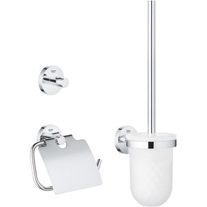 Set accesorii baie GROHE Start 3in1 41204000, 3 accesorii, crom