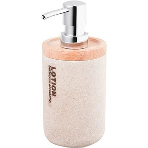 Dispenser sapun lichid BISK Dakar 07567, 350 ml, bej