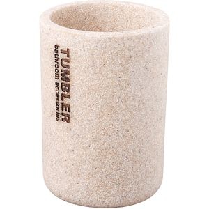 Pahar baie BISK Dakar 07568, bej