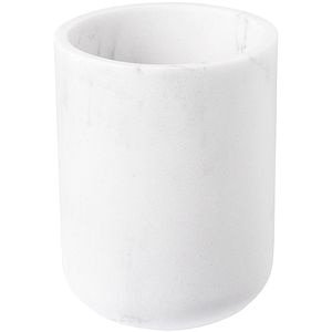 Pahar baie BISK Bianco 07572, alb