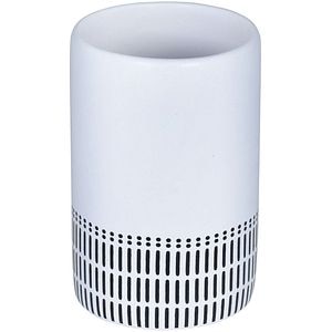 Pahar baie BISK Etno 08191, alb