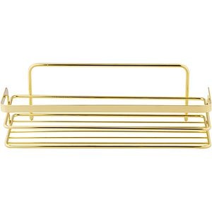 Etajera baie BISK Niagara 08350, 26 cm, auriu