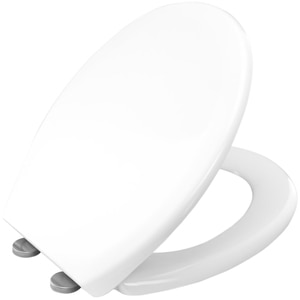 Capac WC BISK Smart 03924, duroplast, alb