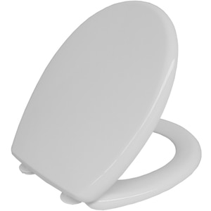 Capac WC SANOBI, inchidere standard, ABS, alb