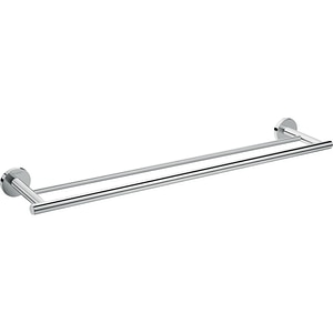 Suport prosop dublu HANSGROHE Logis 41712000, 64.4 cm, crom