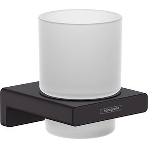 Suport periuta dinti HANSGROHE Addstoris 41749670, 9.1 cm, negru