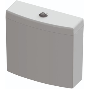 Rezervor WC SANOBI Duo, actionare dubla, 8 L