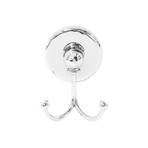 Cuier dublu SANOBI SA-07, crom