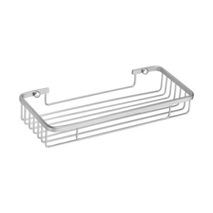 Etajera baie SANOBI SA-15, cromat, 37 x 17 x 7 cm