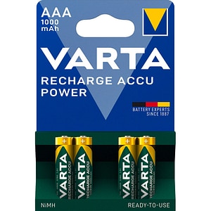 Acumulatori VARTA Accu, 1000mAh, AAA, 4 bucati