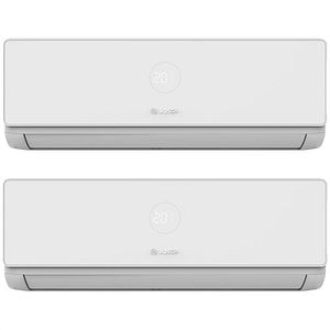 Sistem aer conditionat pentru 2 incaperi BOSCH Climate 4000i, 9000/12000BTU, A++/A+, Inverter, Unitate externa 21000BTU, alb