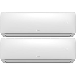 Sistem aer conditionat pentru 2 incaperi TCL FMA-18I2HD912, 9000/12000BTU, A++/A+, Wi-Fi, Inverter, Unitate externa 18000BTU, alb