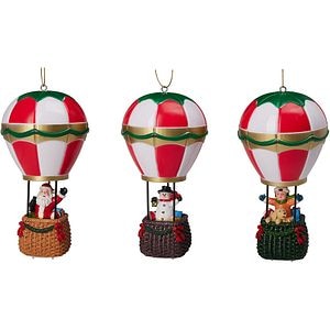 Decoratiune masa Balon, LED, 8.7 x 8.7 x 16.9 cm, multicolor