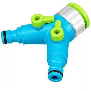 Ramificator 2 canale PALISAD Luxe 657748, 3/4-1", ABS