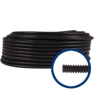 Tub flexibil GEWISS DX15016R, PVC, 16mm, negru