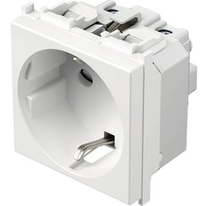 Priza GEWISS GW20265, IP20, 16A, 250V, alb