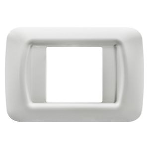 Rama GEWISS GW22502, 2 posturi, IP55, alb
