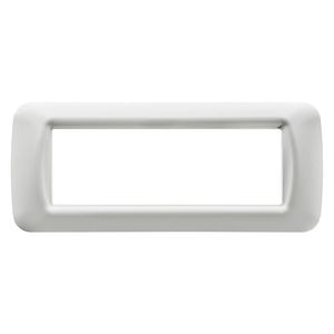 Rama GEWISS GW22506, 6 posturi, IP55, alb