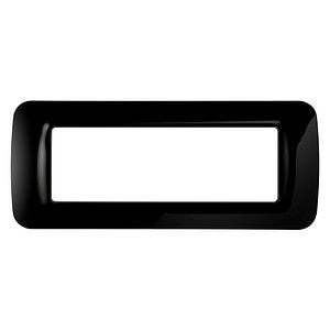 Rama GEWISS GW22516, 6 posturi, IP55, negru