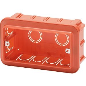 Doza GEWISS GW24404, 4 posturi, IP20, caramiziu