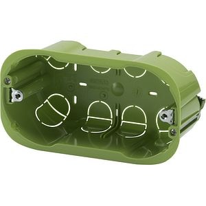 Doza GEWISS GW24404PM, 4 posturi, IP40, verde