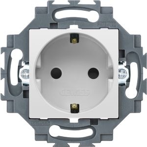 Priza GEWISS GW35206W, IP20, 250V AC, alb