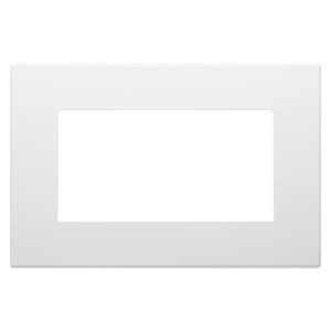 Rama GEWISS Dahlia, priza dubla, alb